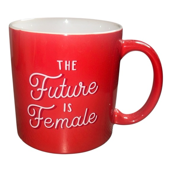 Posh + Pop Other - Posh Pop Dining The Future Is Female Oversized Coffee Mug Feminist Gift